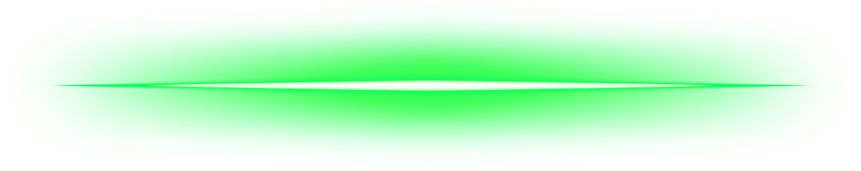 Glowing Green Neon Line